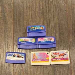 InnoTab and MobiGo Game Cartridges - lot of 6 2:11